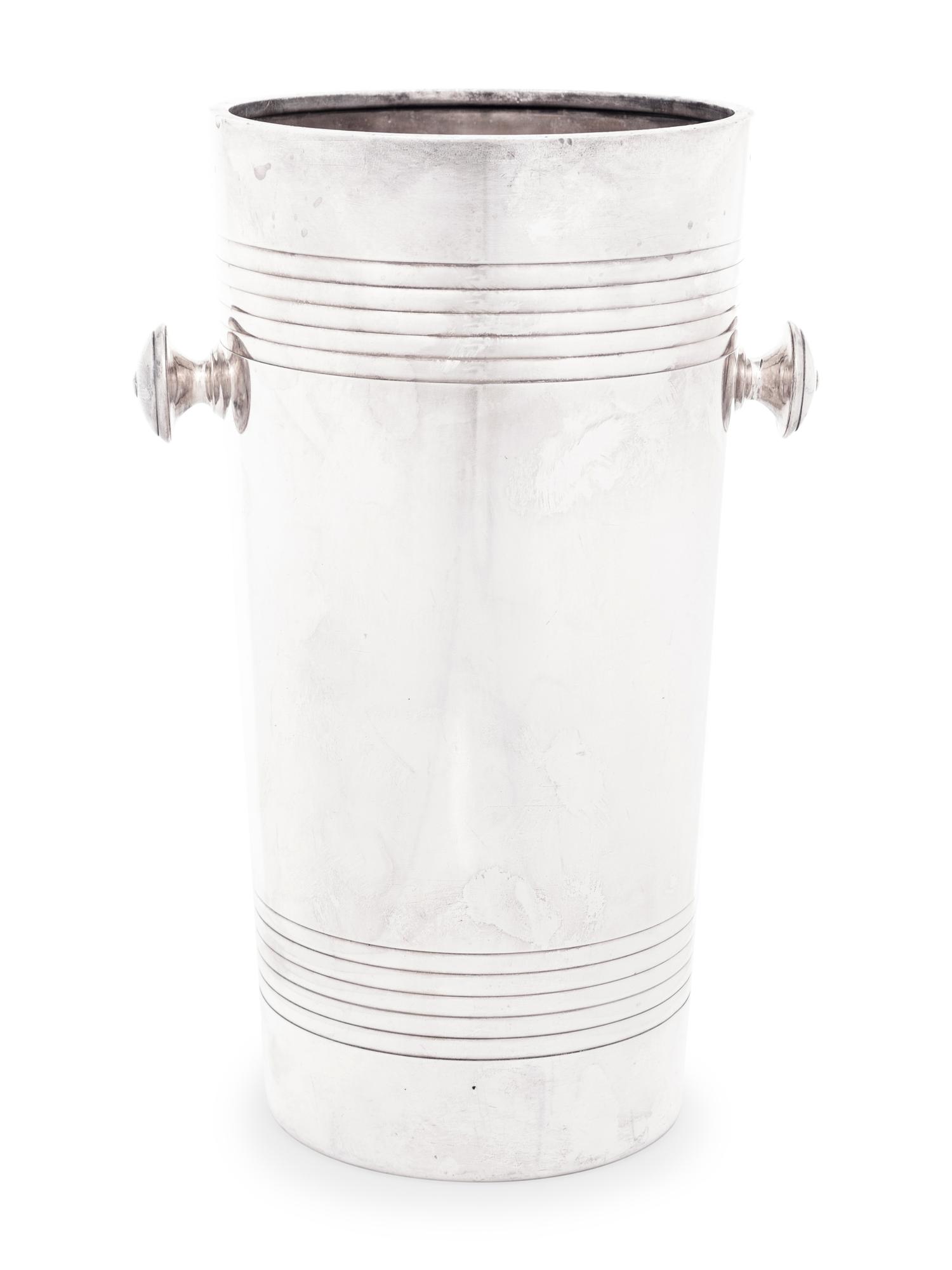 A Christofle Silver-Plate Wine Cooler