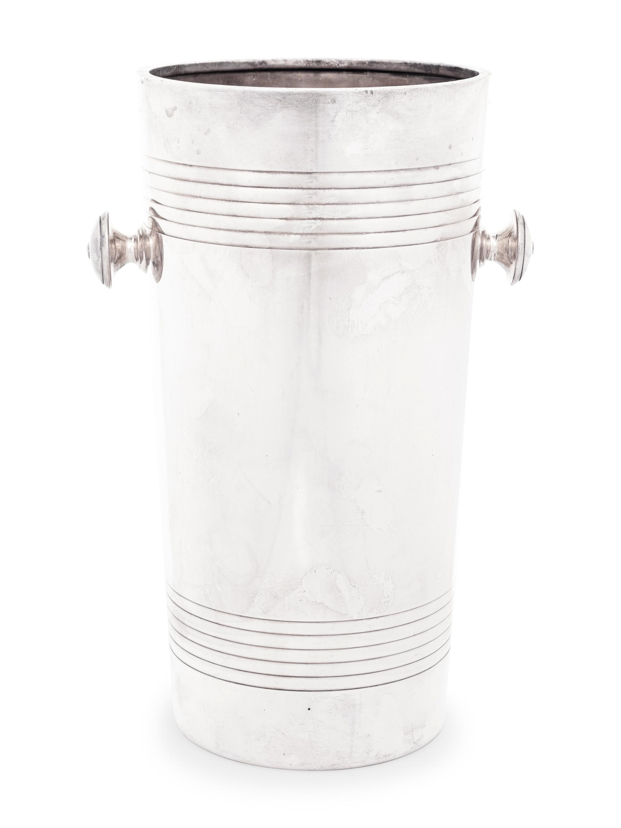 A Christofle Silver-Plate Wine Cooler