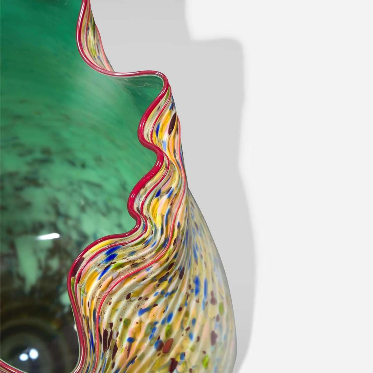 Dale Chihuly (American, b. 1940) Large "Seaform" Vessel, USA, 1983