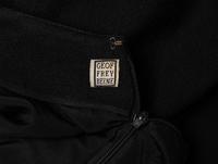 Geoffrey Beene Long-Sleeve Jumpsuit & a Judith Leiber Belt