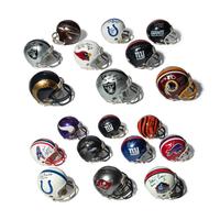 A Large Collection of Football Hall of Fame Signed Autograph Mini Helmets (19)