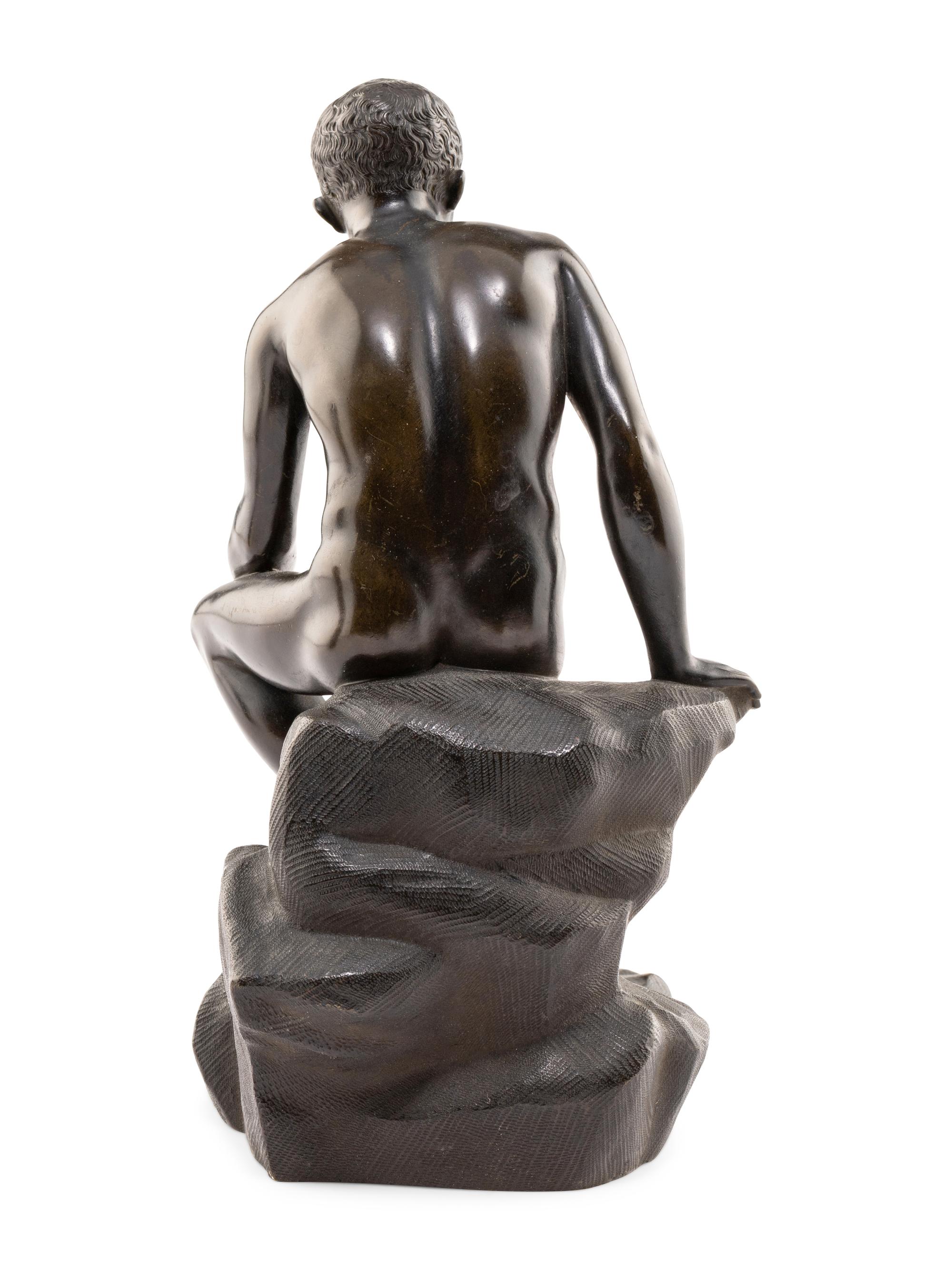 A Grand Tour Bronze Figure After the Antique