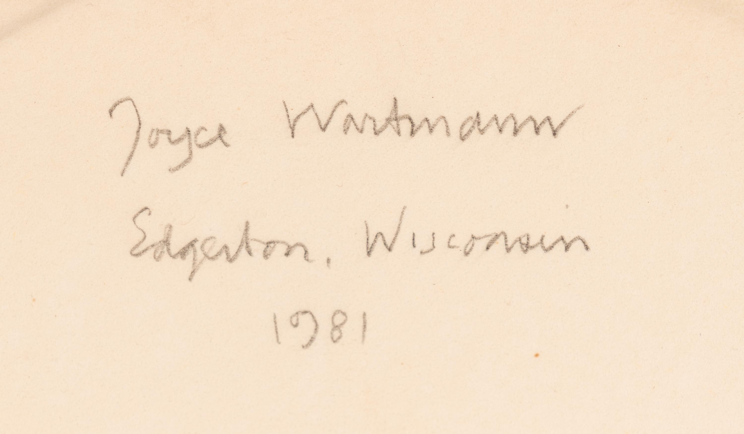 William and Joyce Wartmann, Edgerton, Wisconsin (two works in original frames), 1981