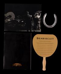 (Film Memorabilia) A group of memorabilia from the film Seabiscuit . Universal Pictures, 2003. Comprising: