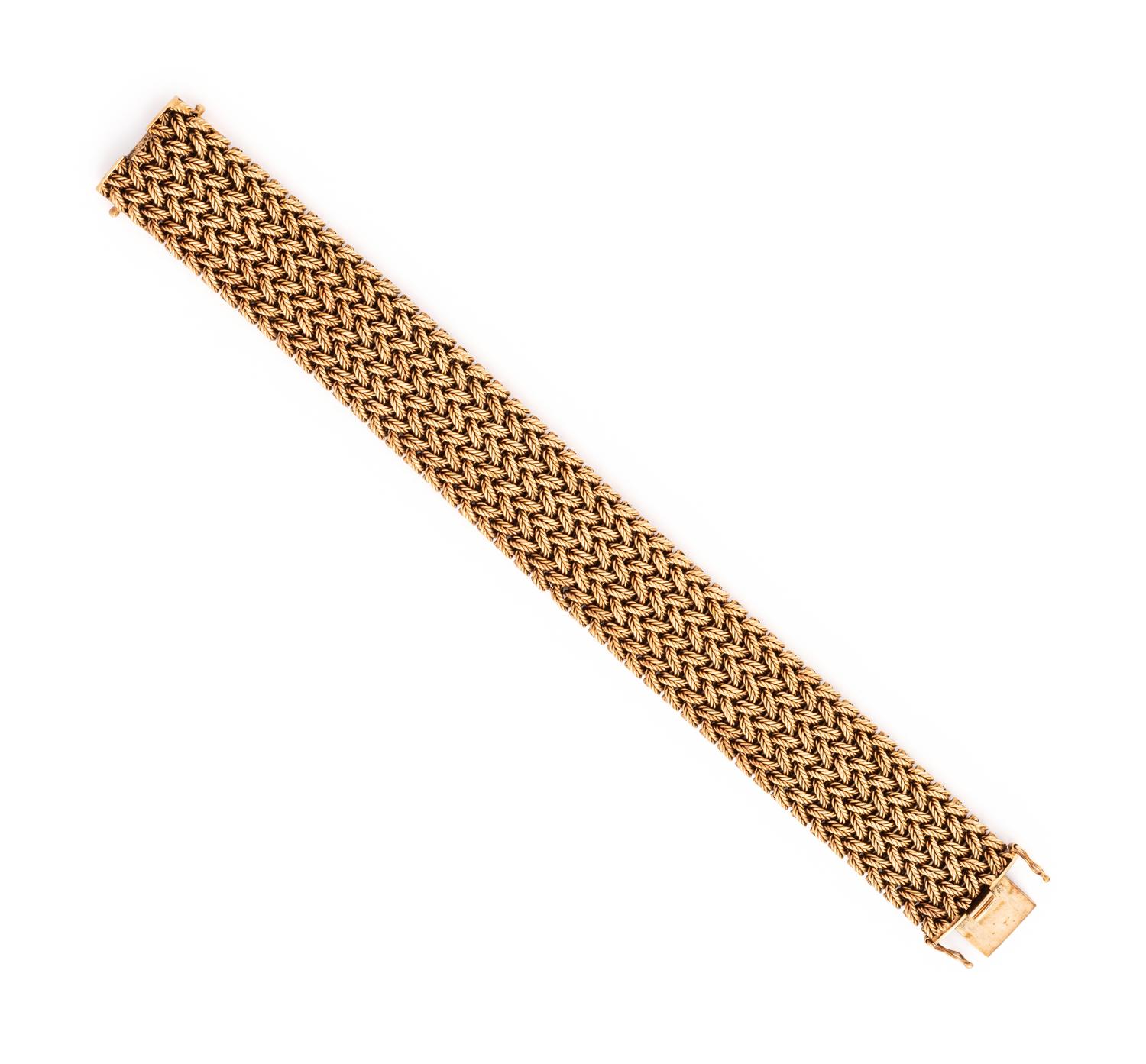 YELLOW GOLD BRACELET