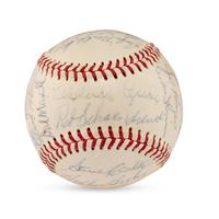 A 1968 St. Louis Cardinals Team Signed Autograph Baseball Featuring Roger Maris (Beckett Authentication Services)