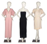 Three Designer Dresses,1980's