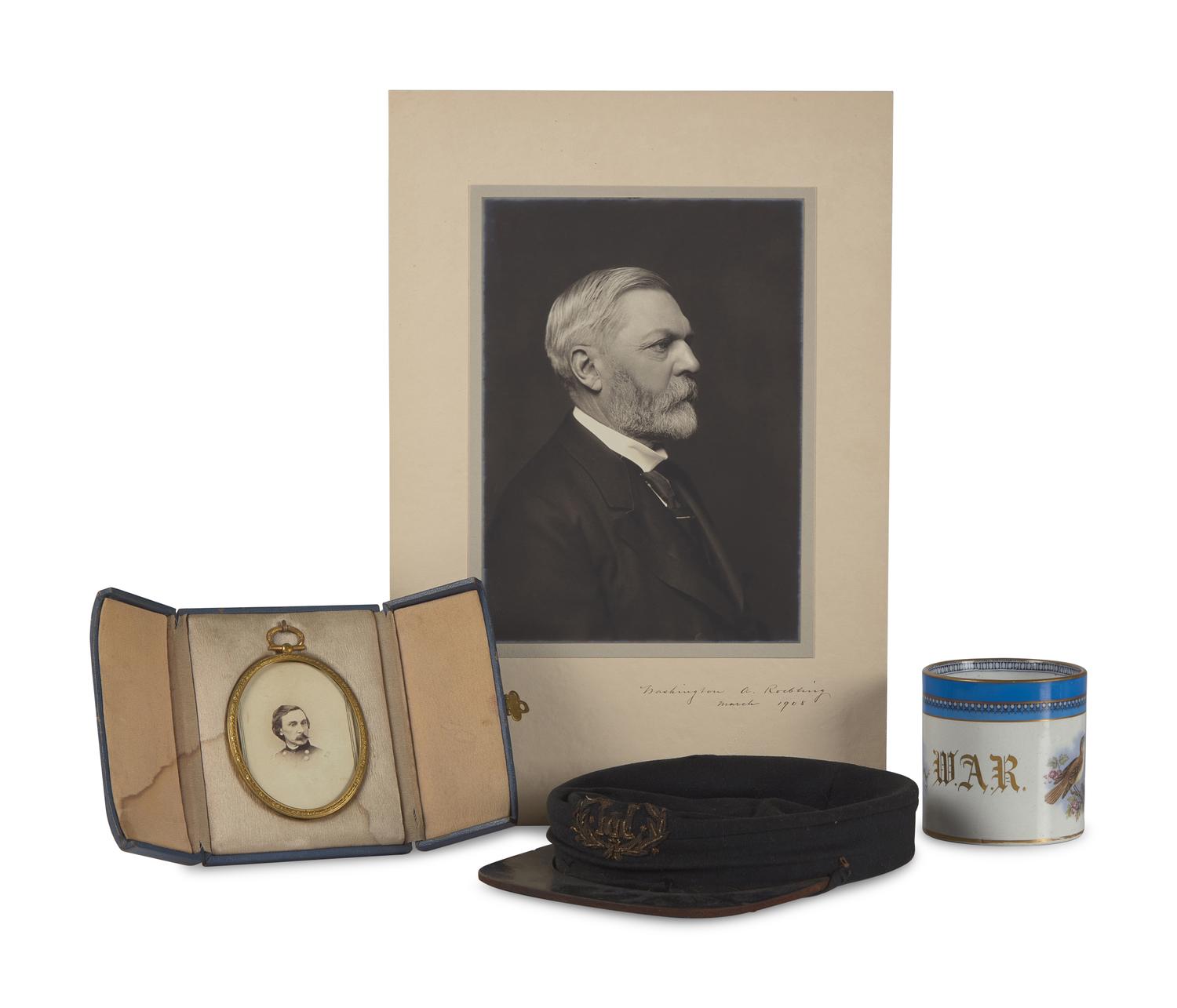 An Assembled Group of Items Associated with Washington Augustus Roebling (1837-1926) and His Descendents, Circa 1860s-1930s