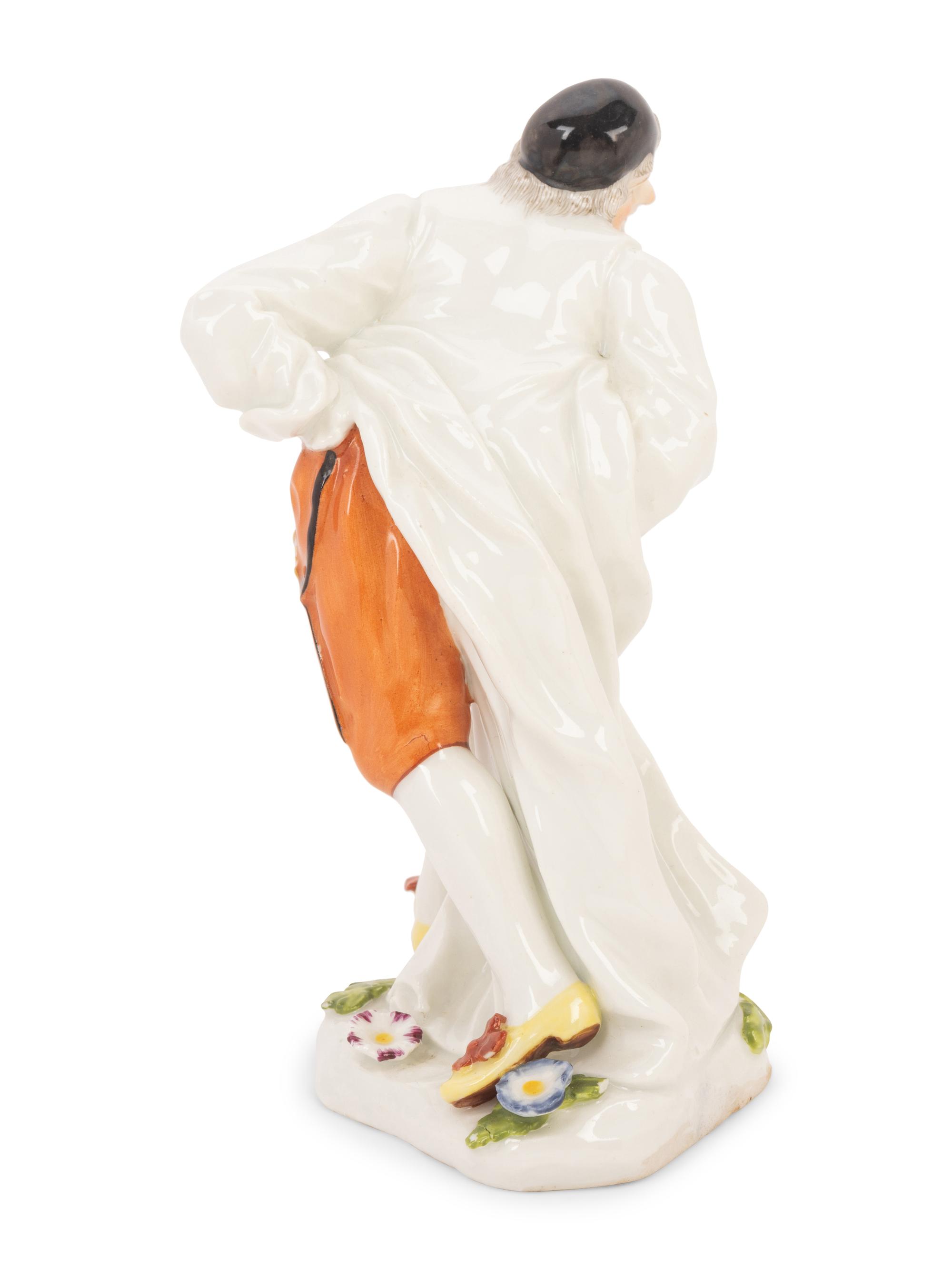 A Meissen Porcelain Figure of Pantaloon