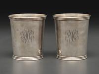 A Pair of Silver Julep Cups