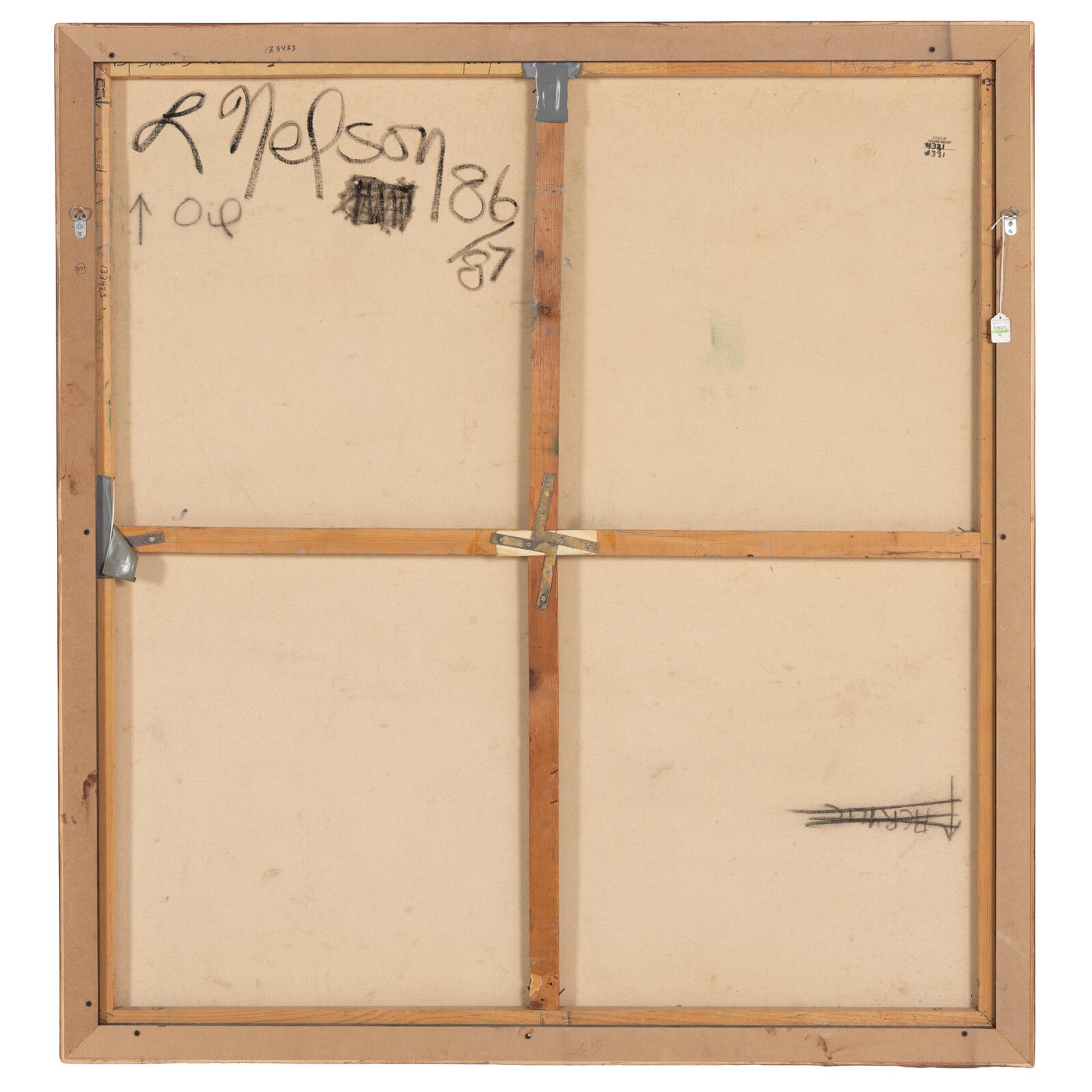 Leonard Nelson (American, 1912-1993) — #13 Sasha's Run #1 , 1986-87
