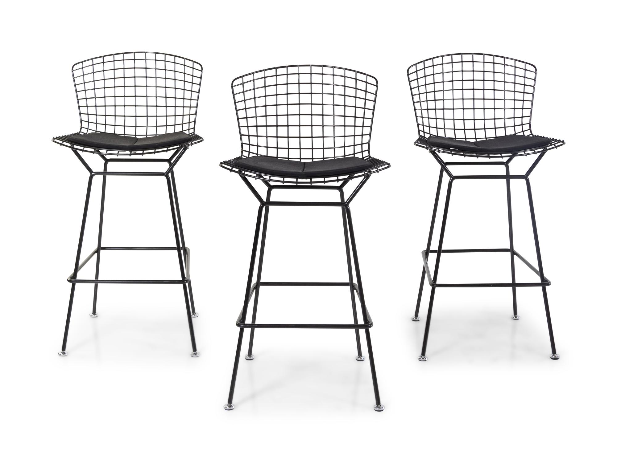 Set of Three Barstools Knoll, USA