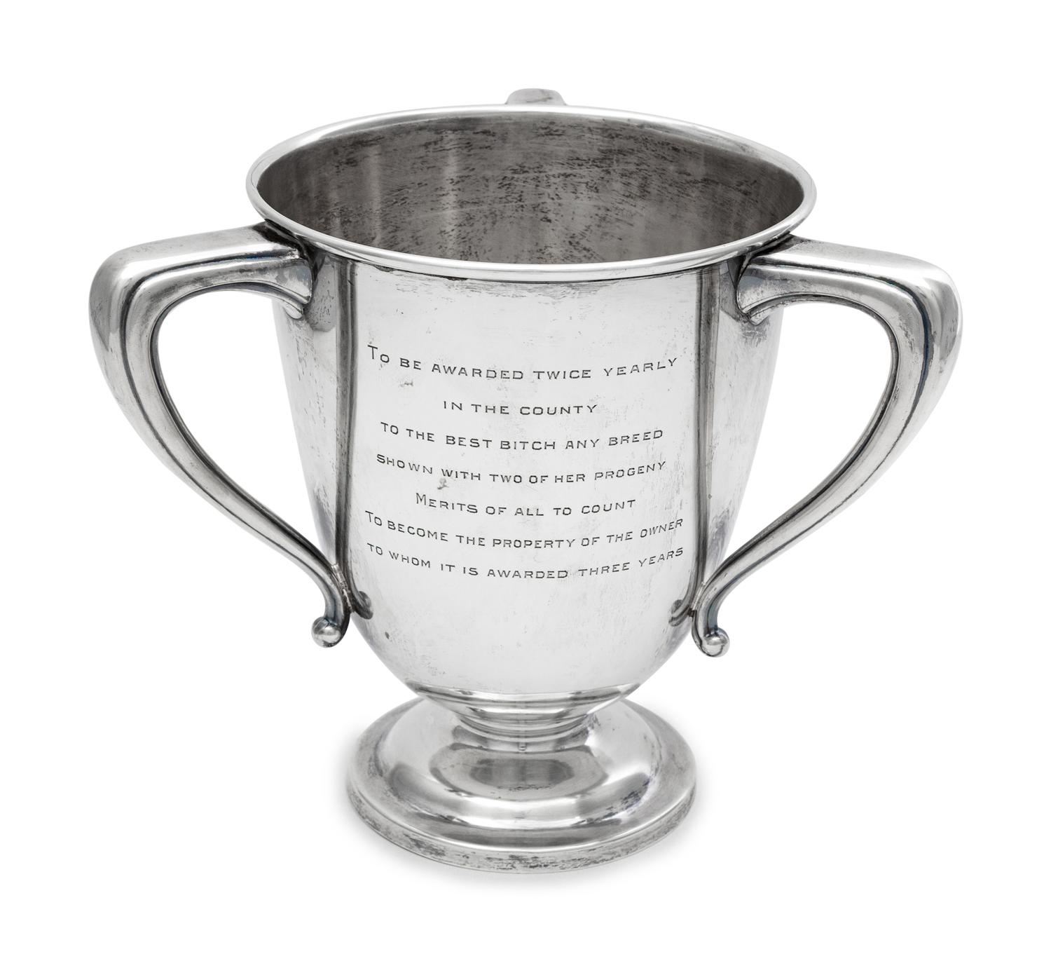 An American Silver Trophy Tyg