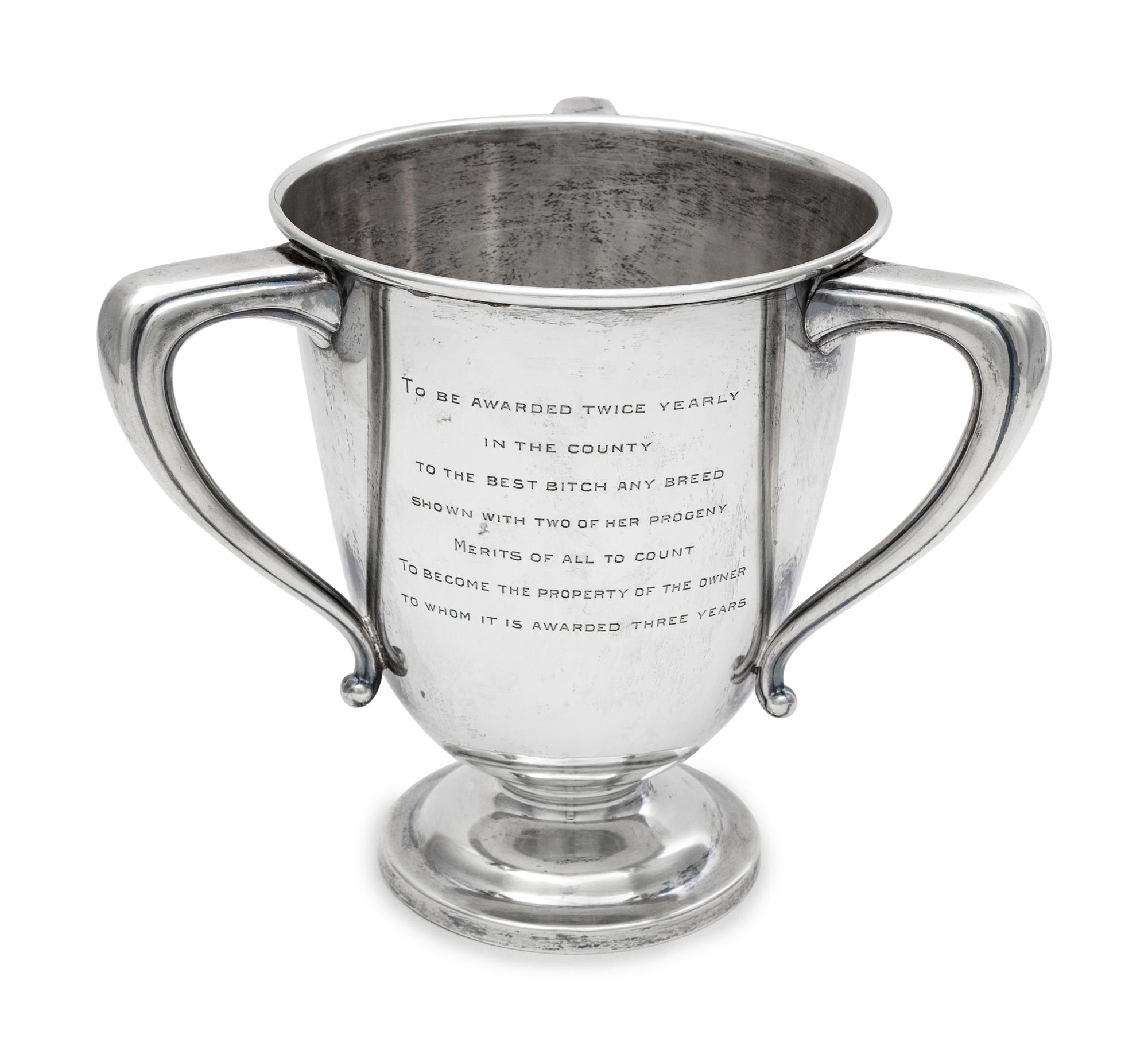 An American Silver Trophy Tyg