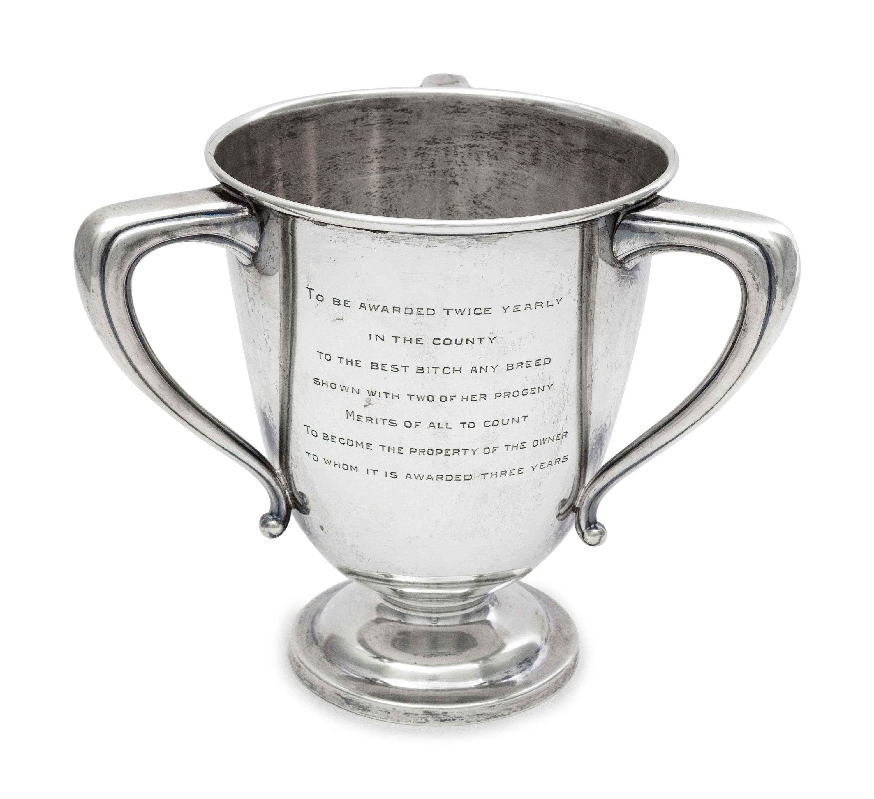 An American Silver Trophy Tyg