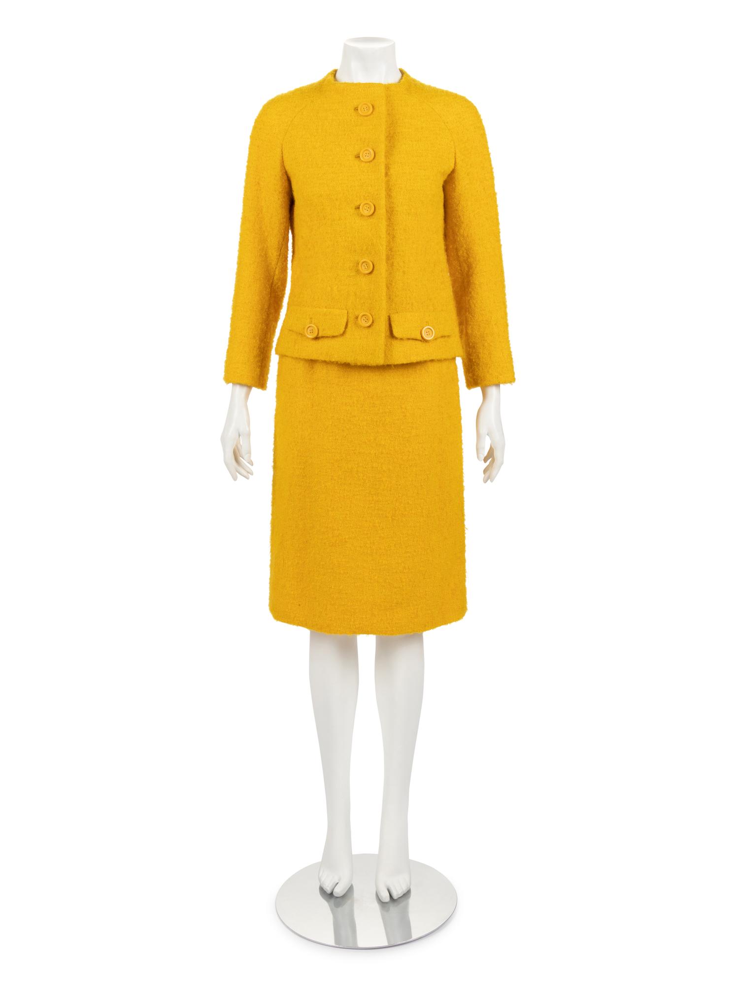 Christian Dior Wool Two-Piece Skirt Suit, 1950-60s