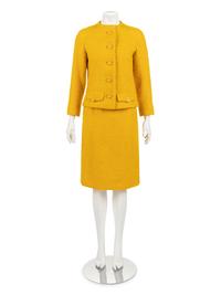 Christian Dior Wool Two-Piece Skirt Suit, 1950-60s