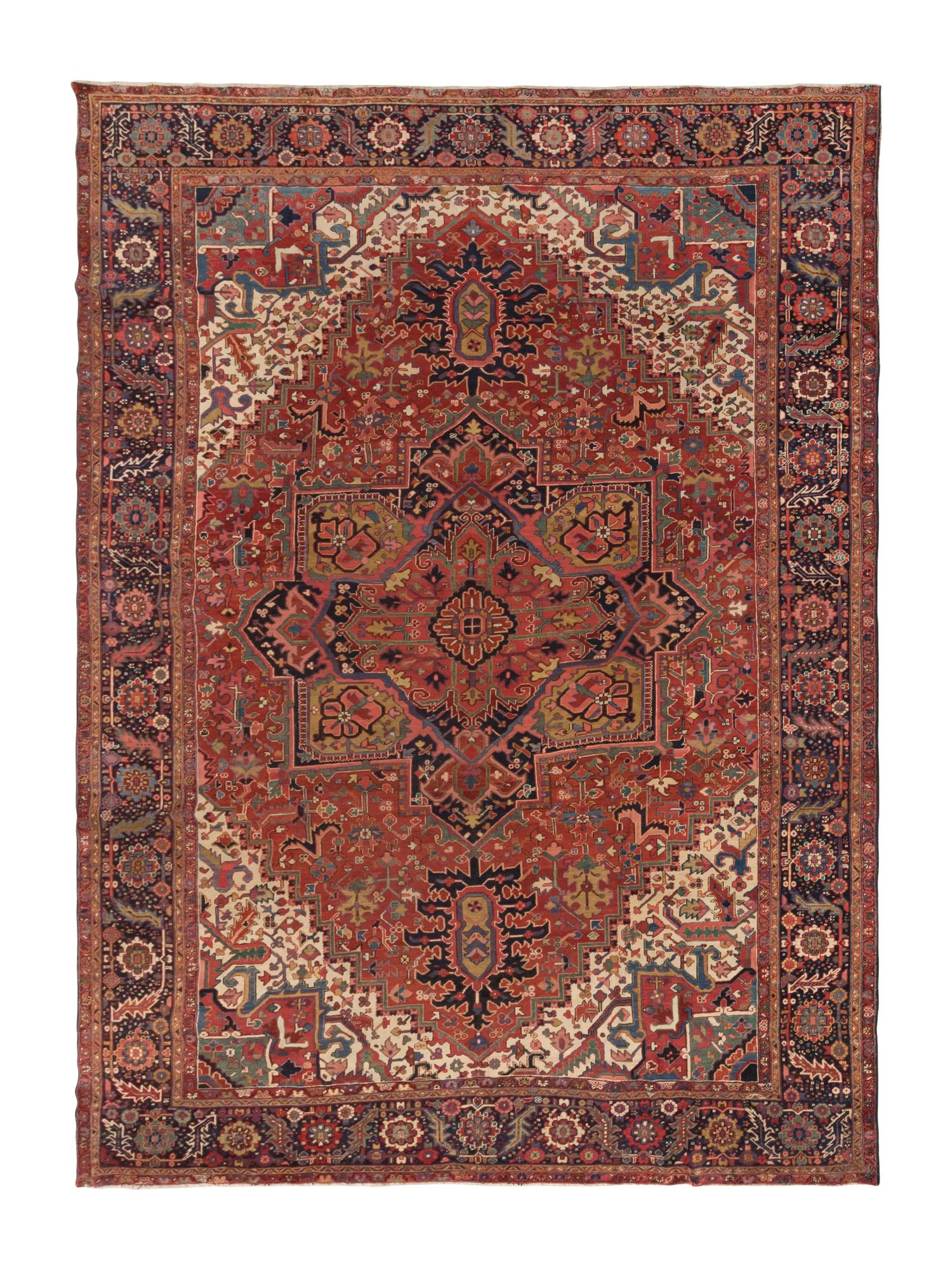 A Heriz Carpet