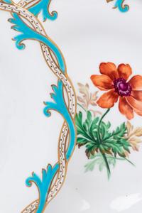 An English Porcelain Dessert Service