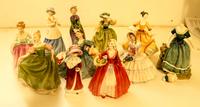 A Set of 11 Royal Doulton Figures Height 8 inches. — 20TH CENTURY