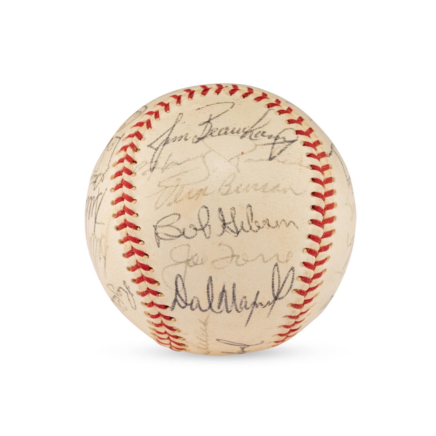 A 1970 St. Louis Cardinals Team Signed Autograph Baseball (Beckett Authentication Services)
