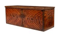 A Federal Grain-Painted Pine Blanket Chest