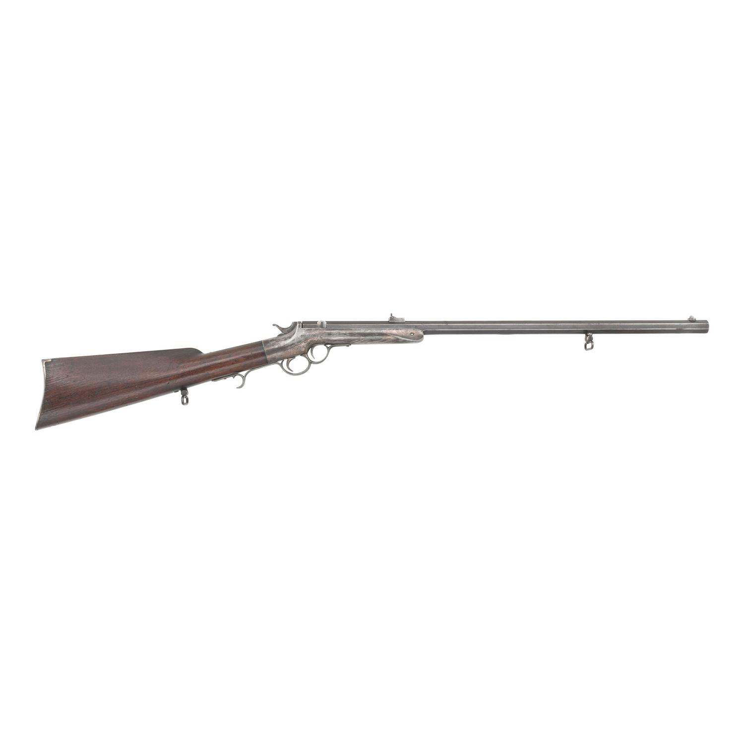 Kittredge & Co Marked Wesson Two Trigger Military Style Rifle