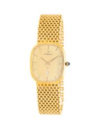 ETERNA, YELLOW GOLD DATE WATCH
