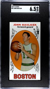 A Group of 12 SGC Graded 1969 Topps Hall of Fame and Rookie Basketball Cards