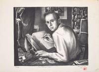 Benton Murdoch Spruance (American, 1904–1967) -The Artist as Model
