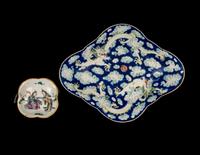 Three Chinese Famille Rose Porcelain Articles