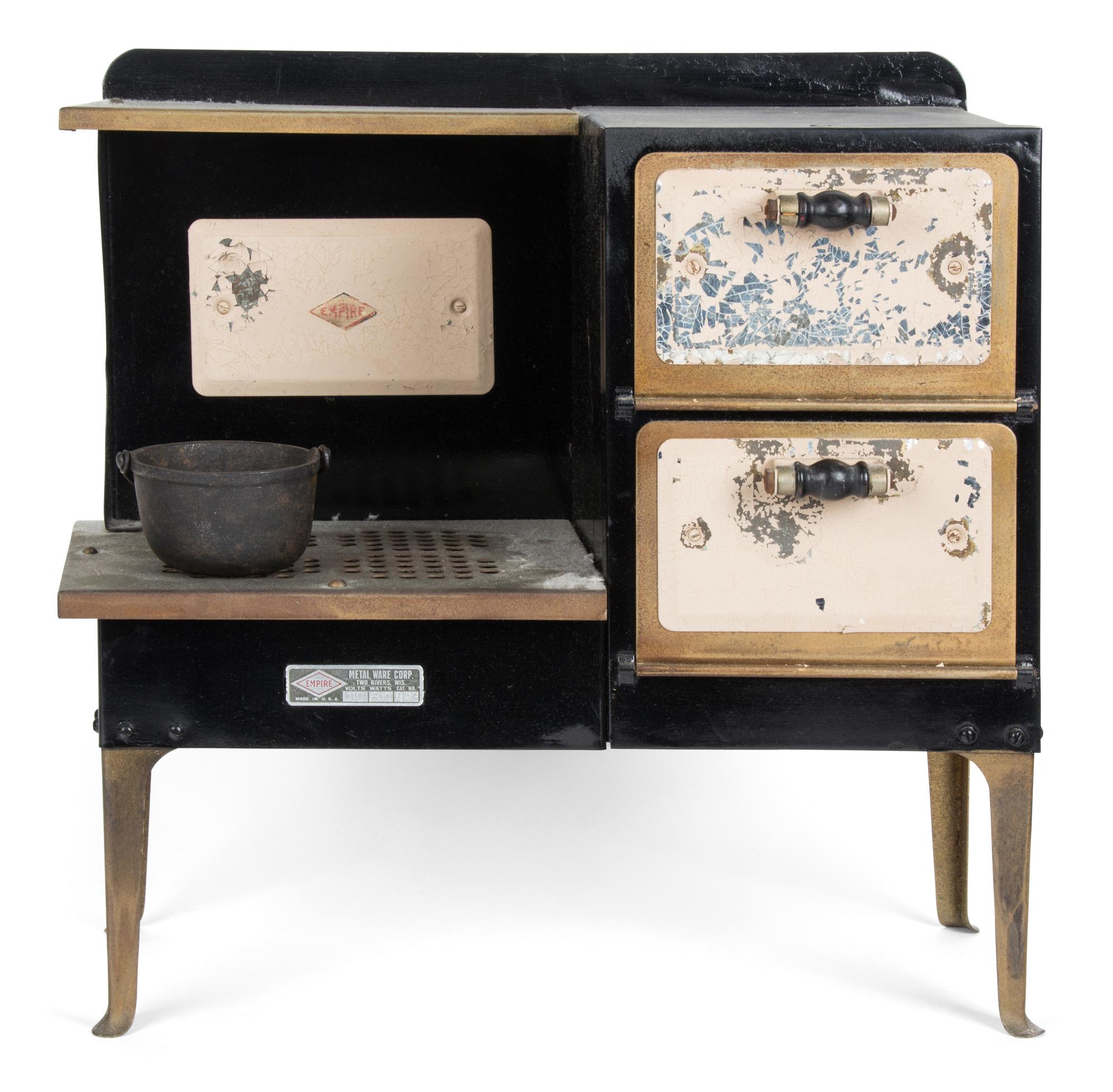 A Collection of Twelve Salesman Sample Stoves Height of average stove 8 inches. — 19TH AND 20TH CENTURY