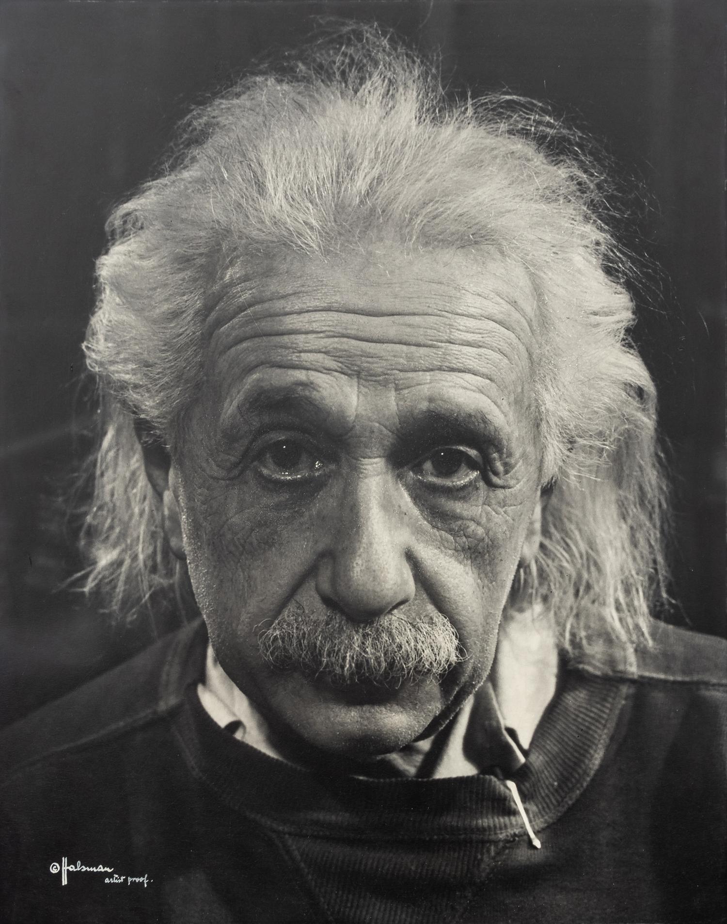Philippe Halsman (1905-1979) Einstein, 1947