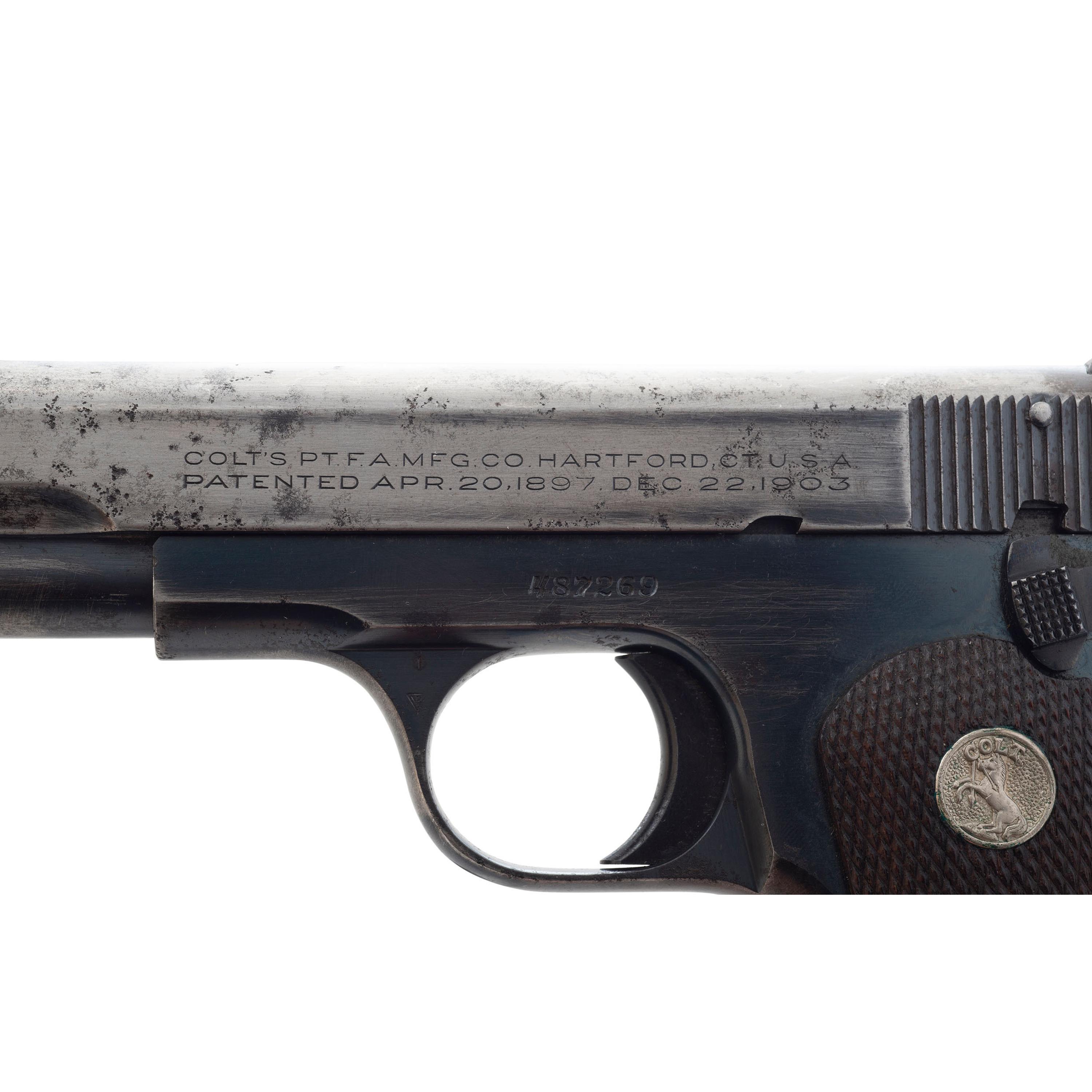 **Colt Model M 1903 Pocket Hammerless .32 Type IV
