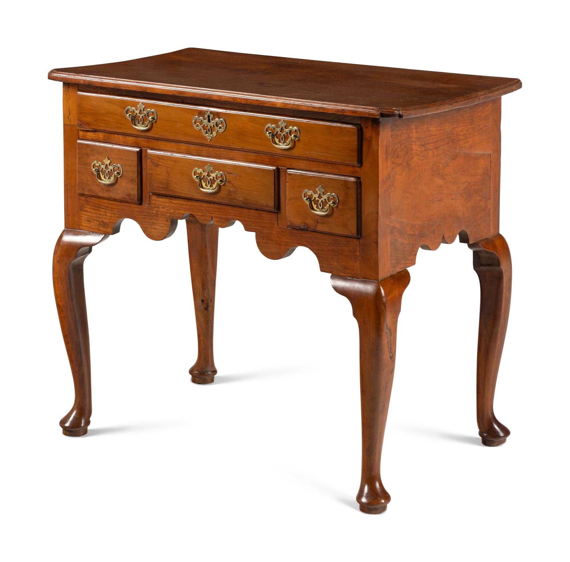 A Queen Anne Walnut Dressing Table