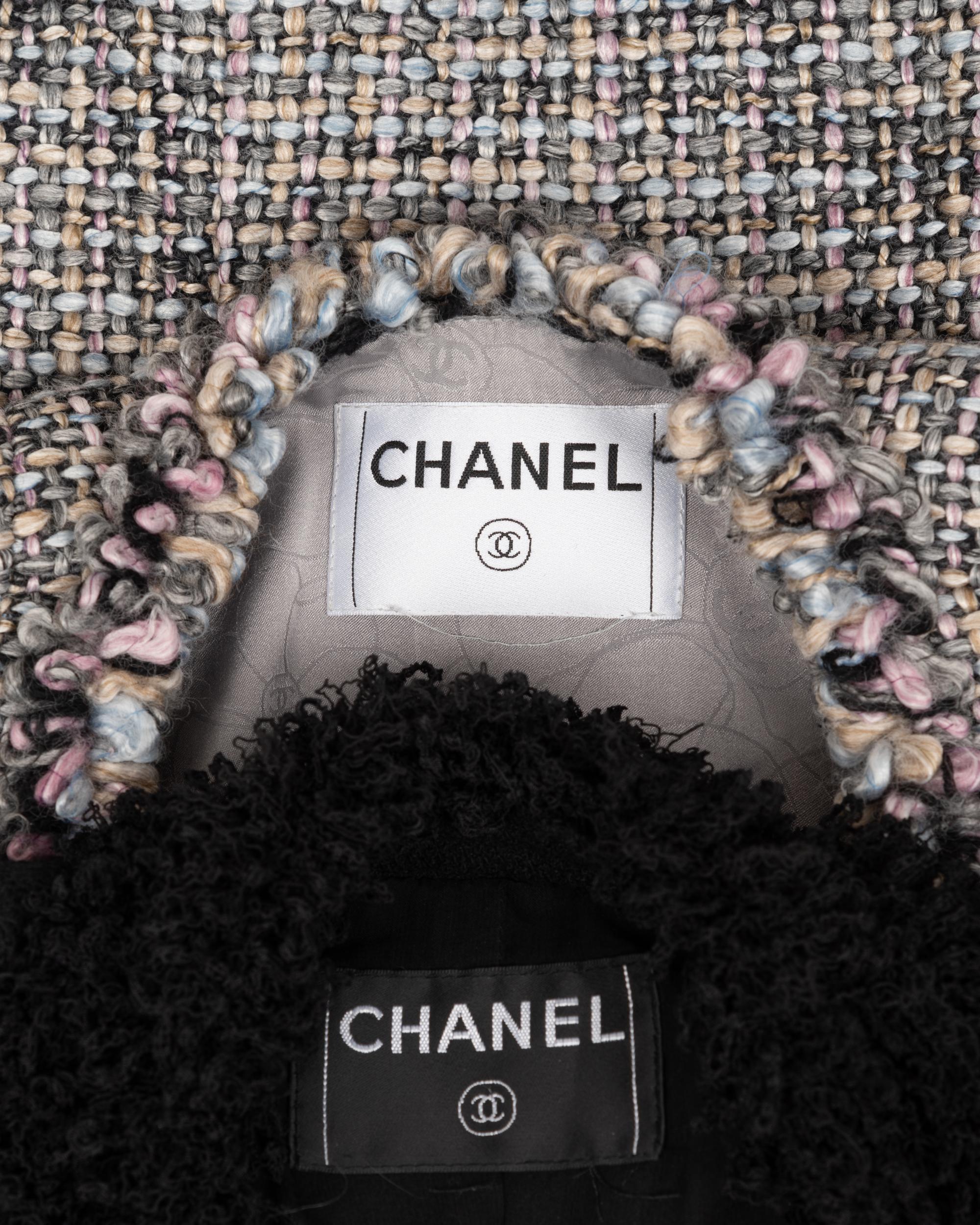 Two Chanel Tweed Jackets, 2000s