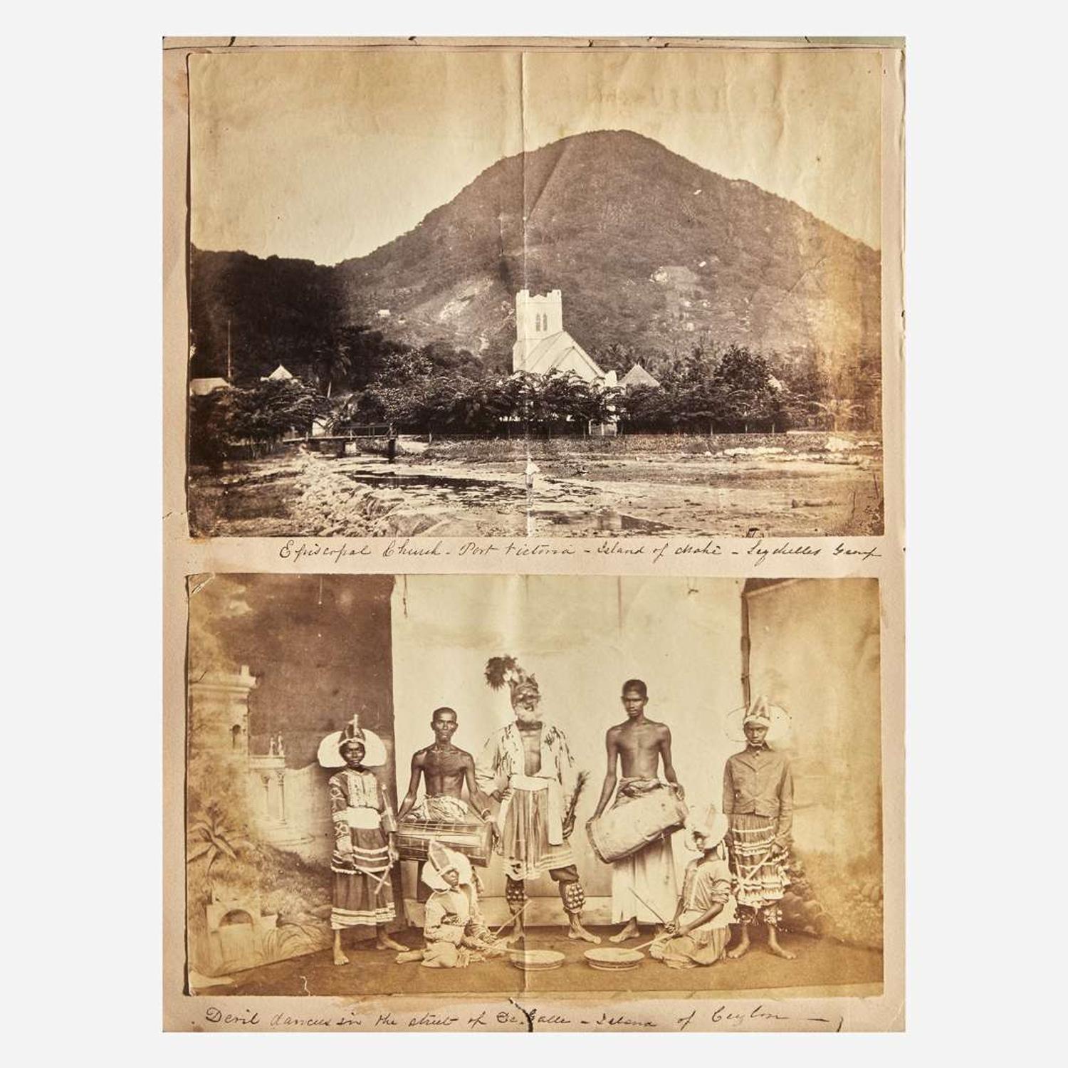 [Travel & Exploration] [Asia] Collection of 19th Century Albumen Prints of Asia