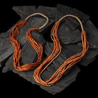 Pueblo Multi-strand Coal Necklaces