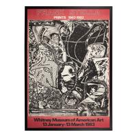 Frank Stella (American, 1936–2024) — Prints 1967-1982: Whitney Museum of American Art Exhibition Poster , 1983