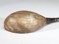 Northwest Coast Carved Horn Feast Ladle