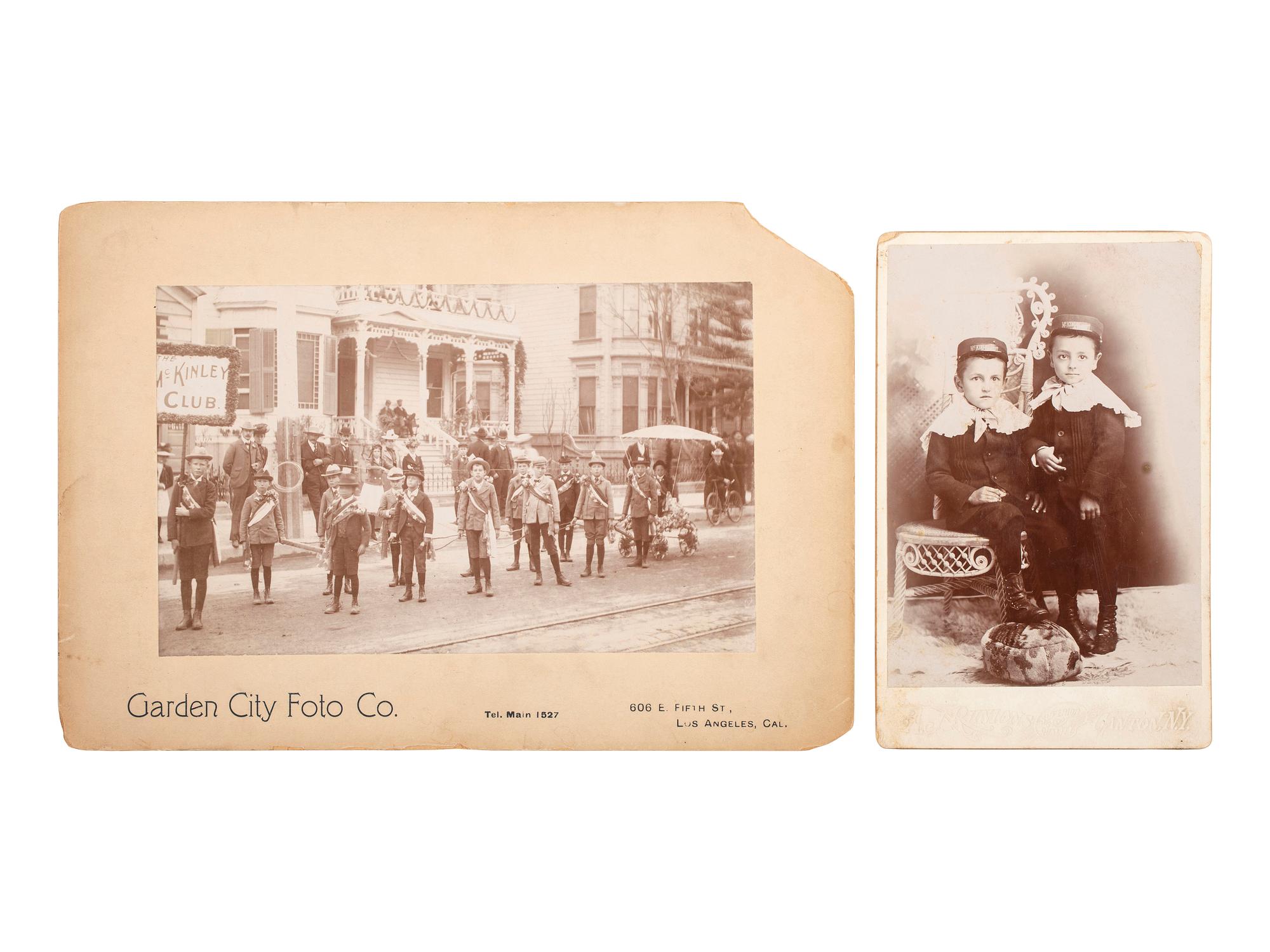 [McKINLEY, William (1843-1901) -- ROOSEVELT, Theodore (1858-1919)]. Photographs and letter archive.
