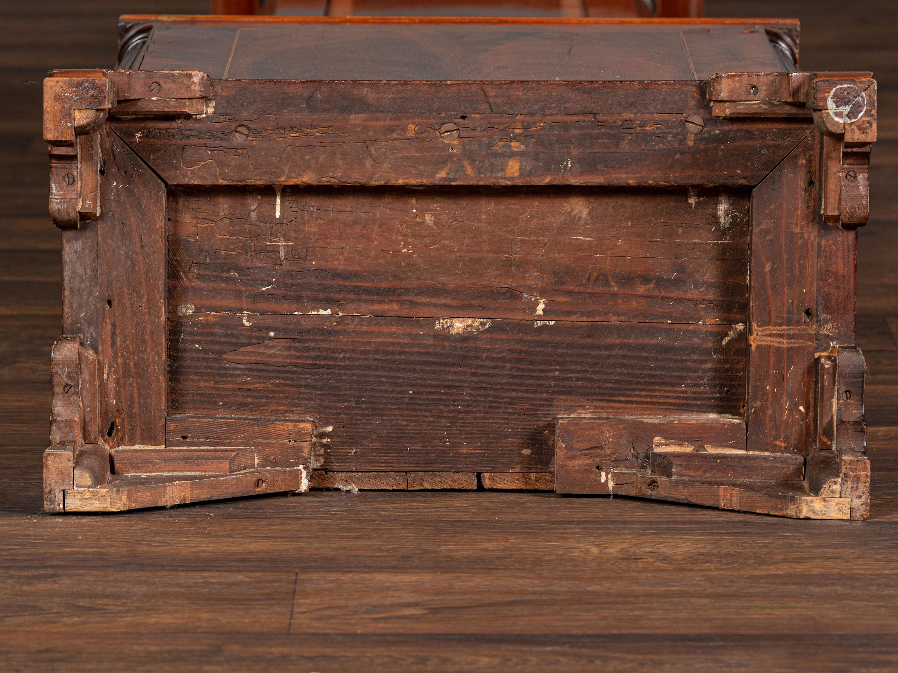 A Rare Federal Inlaid and Pierce-Carved Mahogany Tall Case Clock