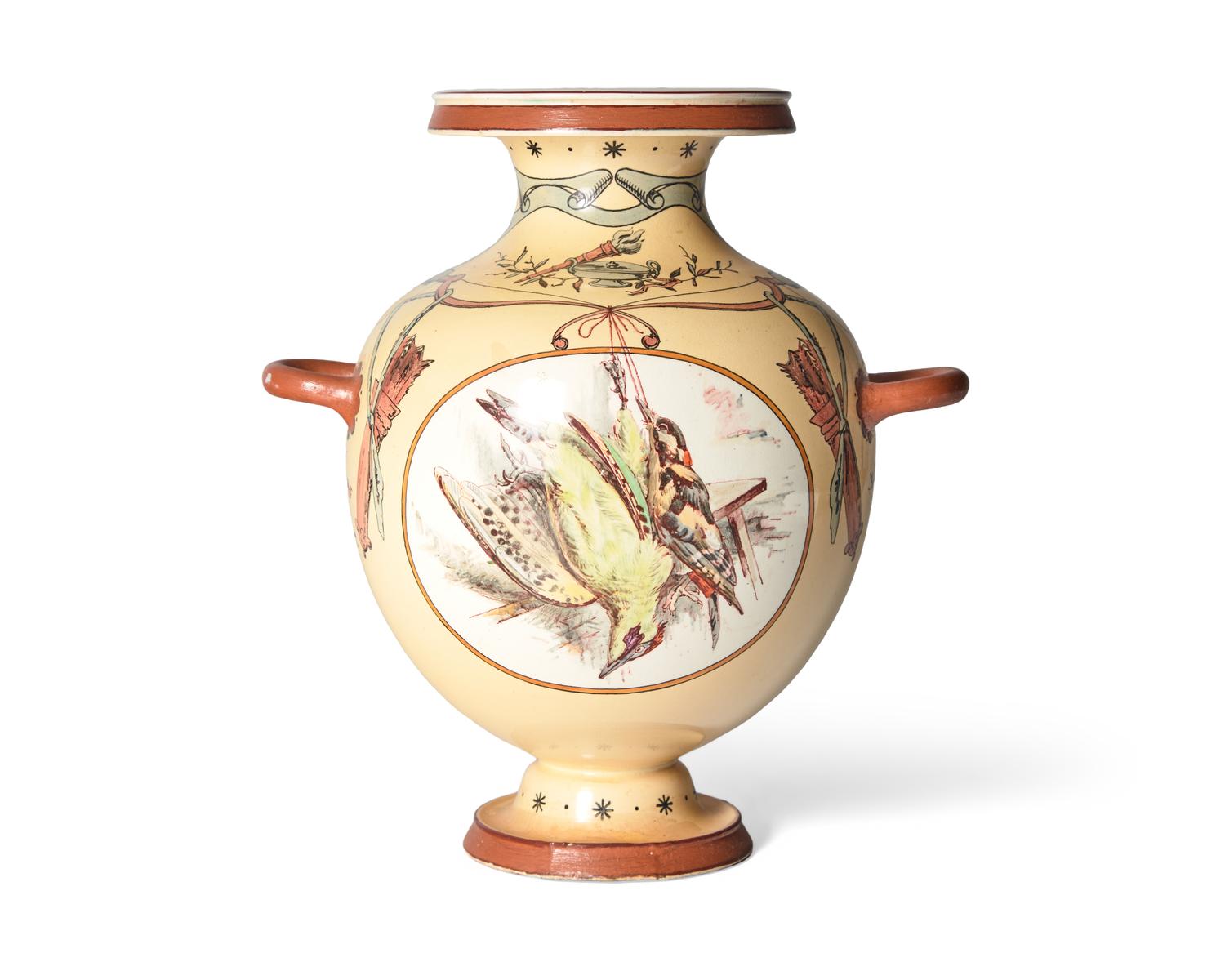 A Wedgwood Glazed Creamware Vase