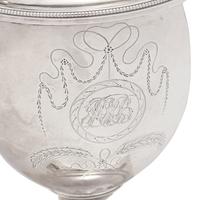 A Fine Federal Engraved Silver Coffee Pot