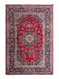 A Kashan Wool Rug