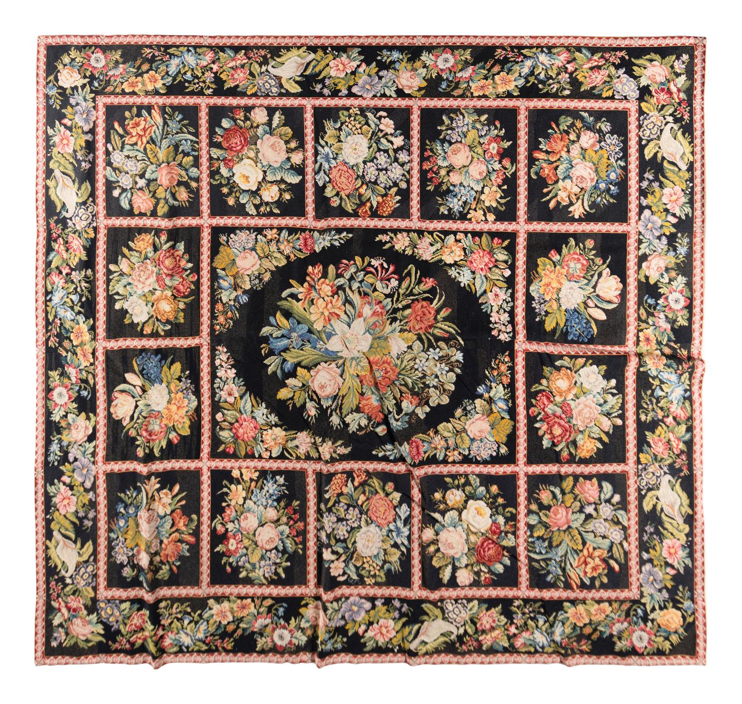 An English Needlepoint Rug