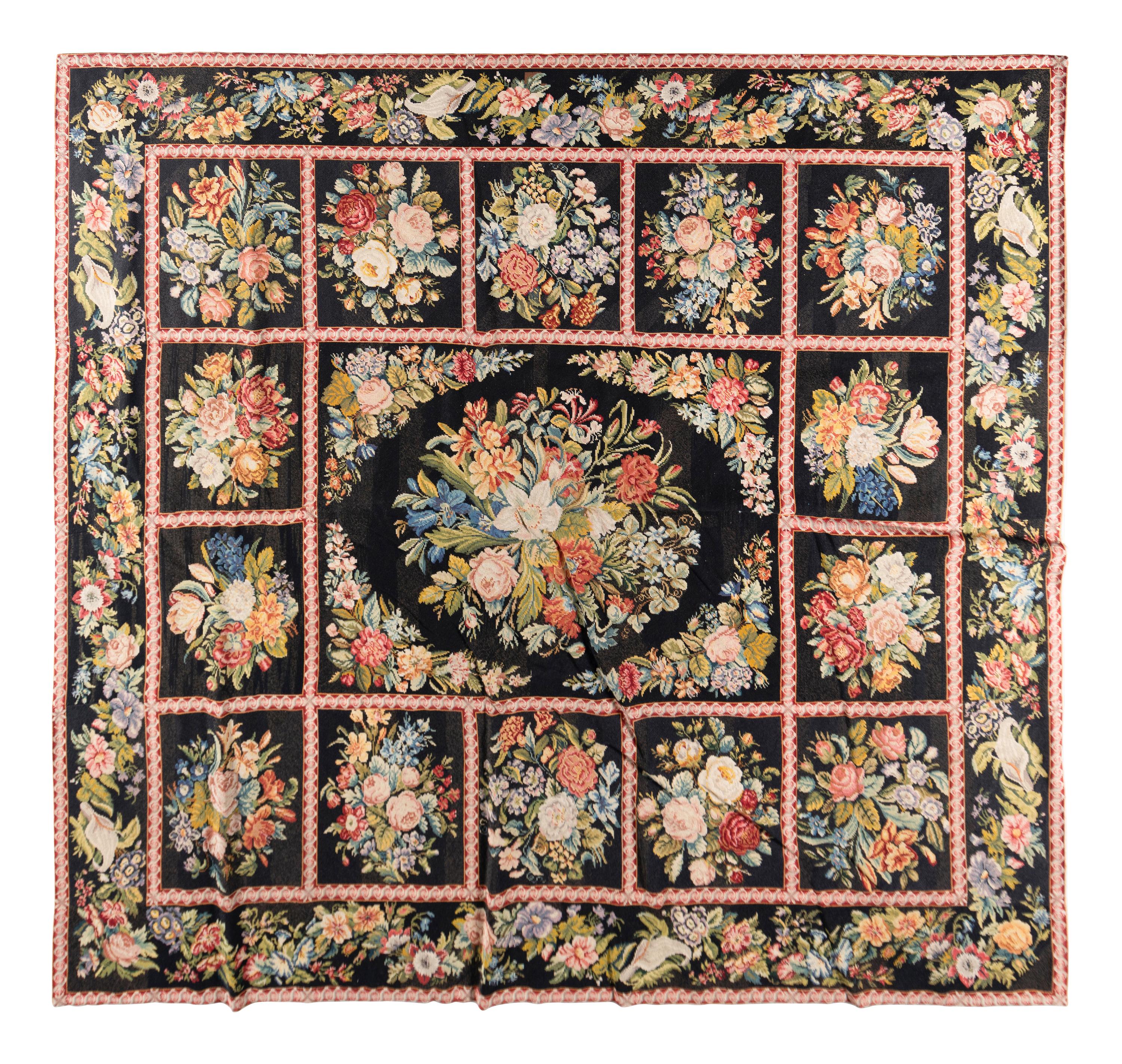 An English Needlepoint Rug