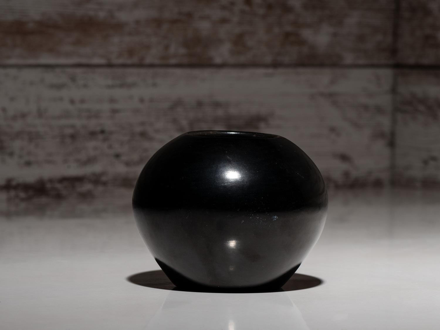 Blackware Pottery Bowl, 1956-1965