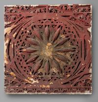 Louis Sullivan (American, 1856– 1924) — Plaster Panel from the Garrick Theater by Adler & Sullivan, 1891