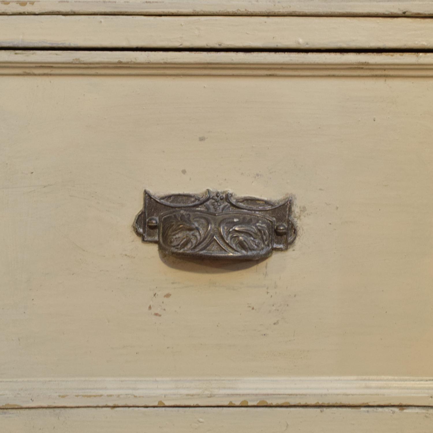 A Painted Multi-Drawer Cabinet 87" W x 14" D x 101" H — Italy, Early 20th Century